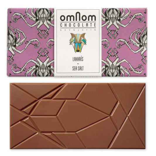 Omnom Lakkrís + Seasalt 60g